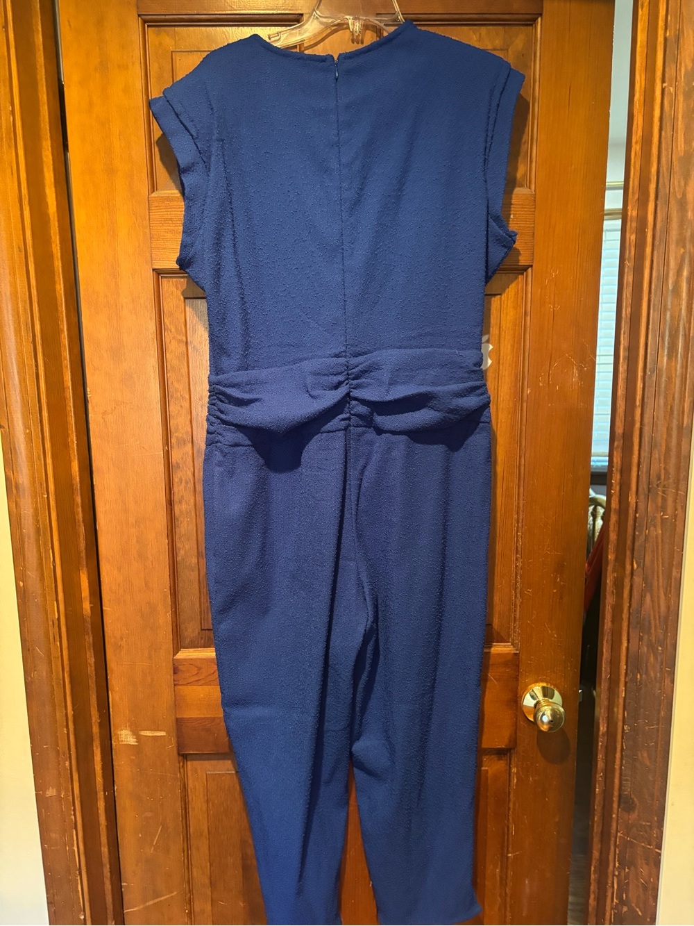 Sleeveless Royal Blue Women's Jumpsuit